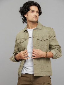 ROOKIES Full Sleeve Solid Men Jacket