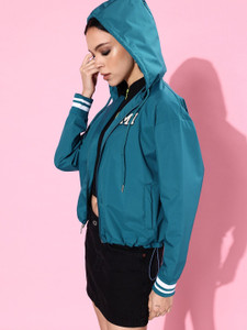 Mast & Harbour Full Sleeve Solid Women Jacket