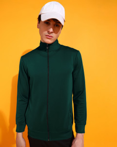 INDICLUB Full Sleeve Solid Men Jacket