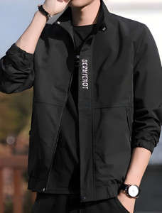 Plus91 Full Sleeve Solid Men Jacket