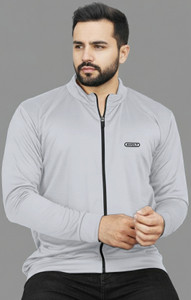AVOLT Full Sleeve Solid Men Jacket