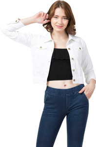 STC 3/4th Sleeve Solid Women Jacket