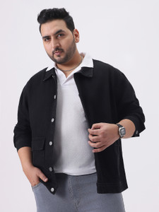 Urbano Plus Full Sleeve Washed Men Denim Jacket