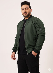 UNSTD Full Sleeve Self Design Men Jacket