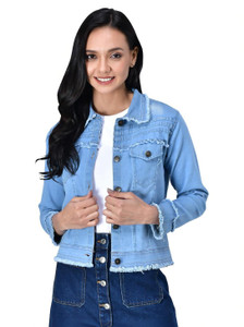 ARTORE Full Sleeve Washed Women Denim Jacket