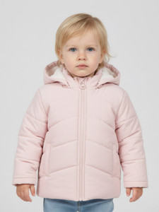 tute Full Sleeve Solid Baby Girls Jacket