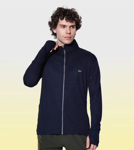 BLUE TYGA Full Sleeve Solid Men Jacket