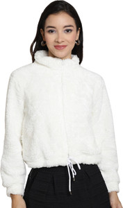 Jakanary Full Sleeve Self Design Women Jacket