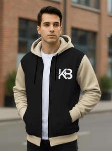 KELONBRO Full Sleeve Applique Men Jacket