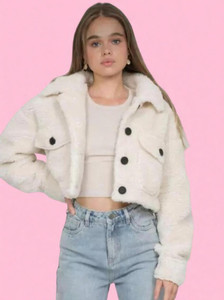 Emeros Full Sleeve Solid Women Jacket