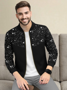 TRIPR Full Sleeve Printed Men Jacket