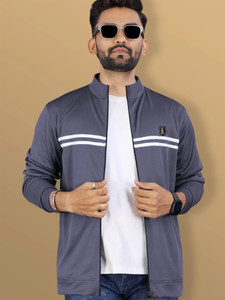 वेबनोर पुरुषों के लिए सॉलिड फुल स्लीव जैकेट