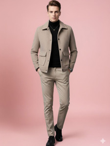 HERE&NOW Full Sleeve Solid Men Jacket - Image 5