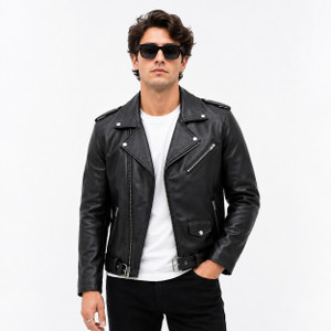 TAJLEATHER Full Sleeve Solid Men Jacket - Image 5
