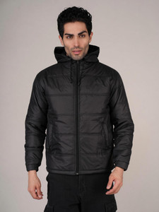 Vzoxot Full Sleeve Solid Men Jacket