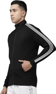 RED CLOVER Full Sleeve Solid, Striped Men Jacket