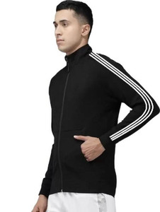 RED CLOVER Full Sleeve Solid, Striped Men Jacket