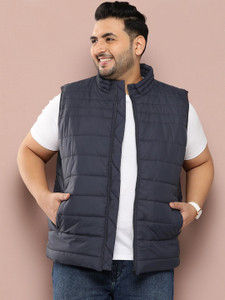 Sztori Sleeveless Solid Men Puffer  Jacket