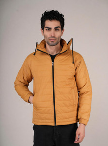 Vzoxot Full Sleeve Solid Men Jacket