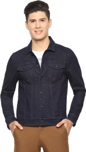 LOUIS PHILIPPE Full Sleeve Solid Men Jacket