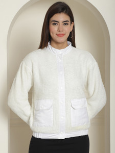 Jakanary Full Sleeve Self Design Women Jacket