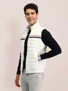 U.S. POLO ASSN. Sleeveless Solid Men Jacket