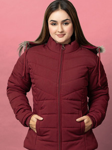 right decision Full Sleeve Self Design Women Jacket