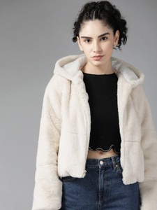 Roadster Full Sleeve Self Design Women Jacket