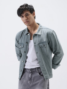 Urbano Fashion Full Sleeve Washed Men Denim Jacket