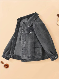 KILLER Full Sleeve Washed Boys & Girls Denim Jacket
