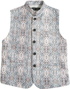 CAVIO Sleeveless Embroidered, Printed Boys Jacket