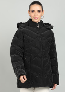 Ellipse Full Sleeve Solid Women Jacket