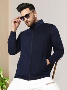 AUSK Full Sleeve Solid Men Jacket