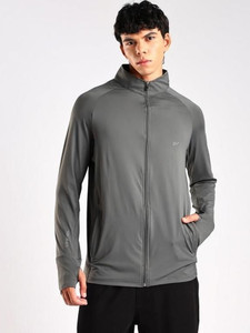 BLUE TYGA Full Sleeve Solid Men Sports Jacket