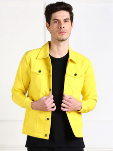 MONTREZ Full Sleeve Washed Men Jacket