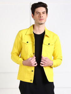 MONTREZ Full Sleeve Washed Men Jacket