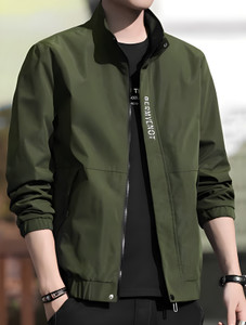 Plus91 Full Sleeve Solid Men Jacket