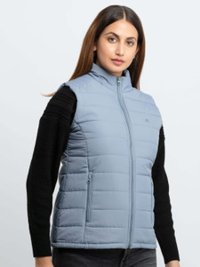 Status Quo Sleeveless Solid Women Jacket