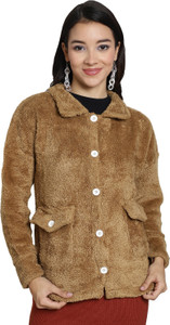 Jakanary Full Sleeve Self Design Women Jacket