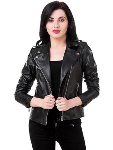 LEATHERSEALS Full Sleeve Solid Women Jacket