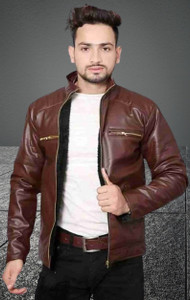 Snapit Full Sleeve Solid Men Jacket