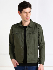 MONTREZ Full Sleeve Washed Men Jacket