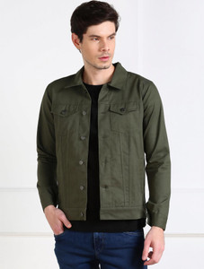 MONTREZ Full Sleeve Washed Men Jacket