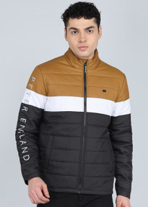 PETER ENGLAND Full Sleeve Striped Men Jacket