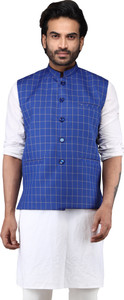 maksud enterprise Sleeveless Solid Men Jacket