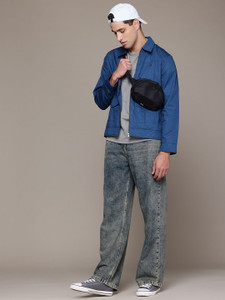 Roadster Full Sleeve Solid Men Tailored  Jacket