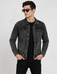 Klyro Full Sleeve Washed Men Denim Jacket