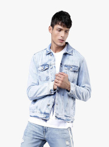 HIGHLANDER Full Sleeve Washed Men Jacket