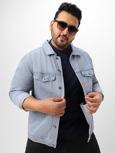 comfits Full Sleeve Solid Men Denim Jacket