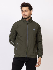 2nd Sky Full Sleeve Solid Men Jacket
